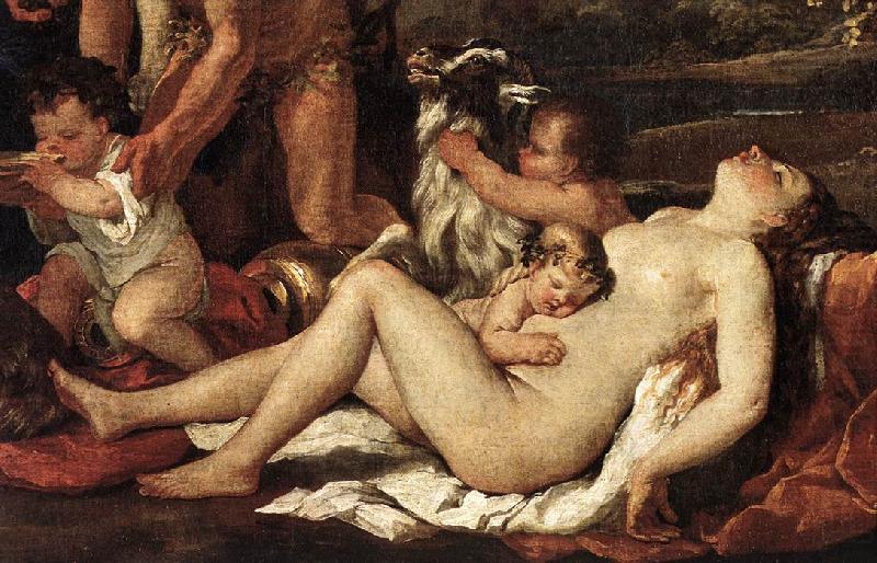 The Nurture of Bacchus (detail) af, POUSSIN, Nicolas